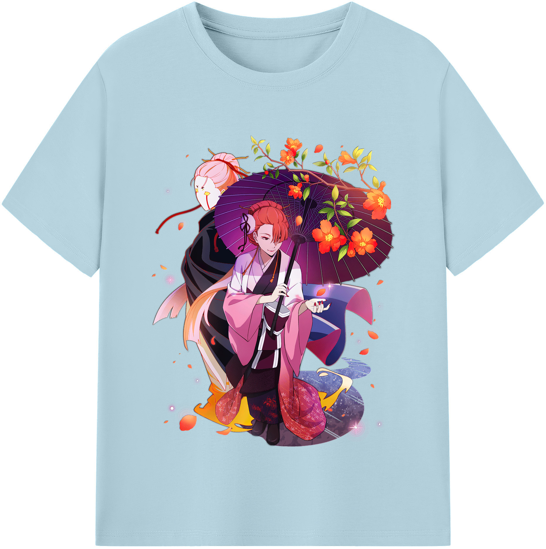（画像用） 文豪ストレイドッグス Bungo Stray Dogs 綿100％半袖Tシャツ（フロントプリント）